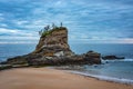 Camello Beach in Santander, Cantabria, Spain Royalty Free Stock Photo